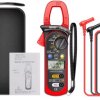 PN106 cęgowy miernik cyfrowy AC/DC 0-600V 0-600A z funkcją NCV i testem diod Aneng