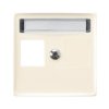 ARIA Pokrywa gniazda pojedynczego prosta typu Keystone ecru PGPK-1U/27 OSPEL