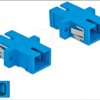 85990 Optical Fiber Coupler SC/SC Simplex 4 pieces blue