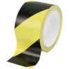 Toolcraft 1564134 Marking Tape 18m x 48mm Black/Yellow Adhesive