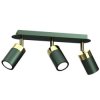 Lampa sufitowa JOKER GREEN/GOLD 3xGU10 MLP7719 Milagro
