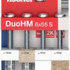 Kotwa do pustaków ściennych Fischer DuoHM 6x55 S PH PZ 572913 4 szt.