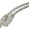 Patchcord UTP kat.5e kabel sieciowy LAN 2x RJ45 szary 1m NEKU