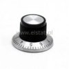 Gałka ze skalą 360st fi=23,6mm ( gał.fi=15/oś=6mm