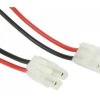 Złącze DC wtyk-gniazdo 2pin Tamiya z przewodem