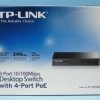 SWITCH!TL-SF1008P 8-PORTÓW 100Mb 4xPoE