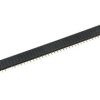 Gniazdo kołkowe żeńskie 1x40 proste, raster 2,54mm