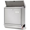 Burg Wächter 32680 COMFORT-Set Letterbox Stainless Steel Silver Key