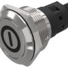 Nasadka przełącznika Chwilowy SPDT średnica wycięcia 22.3mm, montaż panelowy EAO
