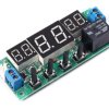 Moduł termostatu cyfrowego z potrójnym wyświetlaczem i czujnikiem NTC 12V 10A