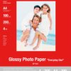 0775B001 Glossy photo paper, 210 x 297 mm - 100 sheets