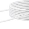Schwaiger anteny, SAT kabel [1x szybkozłączka F - 1x szybkozłączka F] 7.50 m 10 dB poczwórne ekranowanie biały