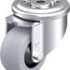 Blickle 946459 LKR-POES 80KF-SG Rolka obrotowa z blachy stalowej Średnica koła: 80 mm Maksymalne obciążenie: 110 kg 1 sz