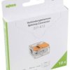WAGO 221-612/995-010 Złącze zaciskowe elastyczny: 0.5-4 mm² stała: 0.5-6 mm² 10 szt. bezbarwny, przeźroczysty