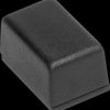 Industrial housing, 26 x 17 x 15 mm, IP54, black