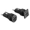 Bulgin FX0357 5x20mm Fuseholder Panel Mount 10A 250V Screwdriver Release PC2