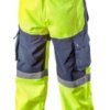 Spodnie robocze ostrzegawcze softshell, żółte, rozmiar L 81-750-L