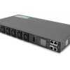 Listwa zasilająca SMART PDU 1U, gniazdo zasilające IEC320 C20 16A/250V, gniazda 12x C13, 16A DN-DP-H1-12C13