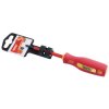 Draper 46515 2.5mm x 75mm Fully Insulated Plain Slot Screwdriver.