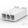 Osłona złącza 3-pinowe TE Connectivity Naturalny CAP 3 POS 125 HOUSING NYLON 6/6 Kabel 521274-2 Obudowa