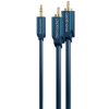 Kabel Jack 3,5mm wtyk / 2x RCA 7,5m Clicktronic
