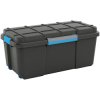 KIS 241507 Scubba Storage Box Stackable 780x350x395mm Grey-blue/Black