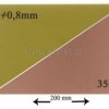 Laminat 0,8mm 145x200mm; gr. miedzi 35/0 FR4