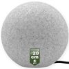 Kamienna Kula Ogrodowa Zewnętrzna Led Lumikula 20Cm E27 Ip65 Lumiled