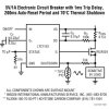 Auto-Reset Electronic Circuit Breaker