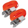 Sealey TD08045E Self-Securing Ratchet Tie Down 25mm x 4.5m 800kg Load - Pair