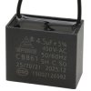 Kondensator rozruchowy do silnika 4,5µF 450VAC, CBB61, przewody 20 cm, 38 × 20 × 31 mm, EPERS