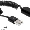 DeLOCK USB 2.0 0,6m Kabel USB 0,6 m USB A Czarny