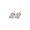 LINDY 31577 Serial Extension Cable D-SUB 9-Pin Male to Female 3m White