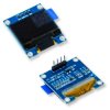 Niebieski wyświetlacz 0.96 OLED i2C 3-5V SSD1306 128*64pix jasny do Arduino