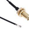 RS PRO Kabel koncentryczny SMA - UFL złącze A SMA Żeńskie złacze B UFL Żeńskie długość 150 mm