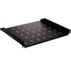 Półka stała do szafy RACK 19 cali 1U 400mm czarna