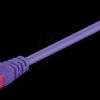 GOOBAY95256 - Cat.6 U/UTP patch cable, CCA, violet, 0,25 m