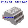 Zasilacz na szynę DR-60-12 ( 60W, 12V, 5,0A )