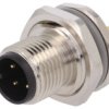 Złącze Okrągłe M12 Męskie Proste Montaż Tht 4Pin 250V T4140012041-000