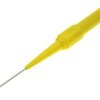 Końcówka pomiarowa; 20.161.3; żółty; 0,7mm; wtykany (gniazdo bananowe 4mm); 1A; 30V; 73m; stal nierdzewna; PA; Amass; RoHS