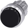 Przycisk, Ø 29.5mm, IP66, IP67, IP69K, kolor: Czarny, Siemens, SIRIUS ACT 3SU10