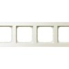 SONATA STANDARD Ramka 4 poczwórna ecru R-4R/27 OSPEL