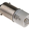 Lampka kontrolna Biały 28V ac/dc BA9s LED średnica 10mm długość 24mm