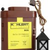 Kahlert Licht 20104 Latarnia do szopki 4.5 V z pudełkiem baterie