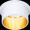93380 Recessed light Gil, 1 x 6 W, 470 lm, 2700 K, matt white/gold