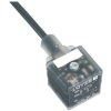Lütze 709460 Square Connector Type A 18mm 2-Pin LED Diode Black