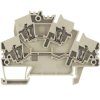 Multi level terminal block, spring balancer connection, 0.5-2.5 mm², 4 pole, 24 A, 8 kV, dark beige, 1938330000