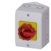 czerwony, żółty 3 styki 16 mm² 32 A 1 NO, 1 NC 690 V/AC Siemens 3LD22641GP53