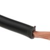 Przewód montażowy 2,5 mm² Czarny RS PRO PVC 13 AWG 1000 V dł. 100m 50/0,25 mm +70°C BS 6231
