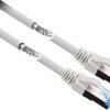kabel LAN RJ45, Renkforce RF-4534815, S/FTP, CAT 6a, 10.00 m, szary